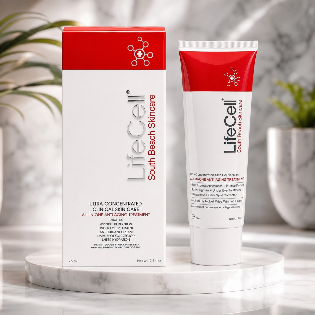 South Beach All-In-One Anti-Aging Treatment, 2.54oz – Firming & Hydrating Care