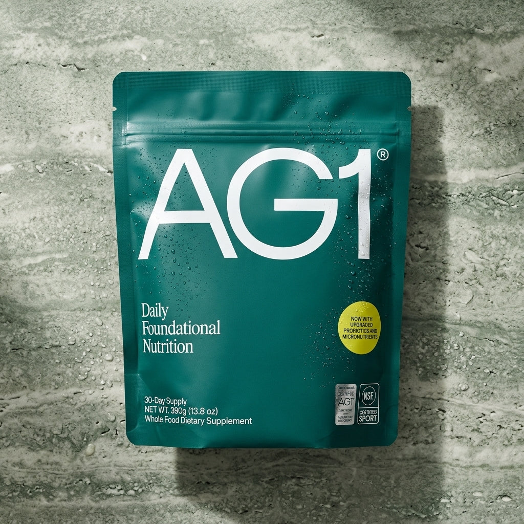 AG1 Daily Foundational Nutrition Whole Food Dietary Supplement