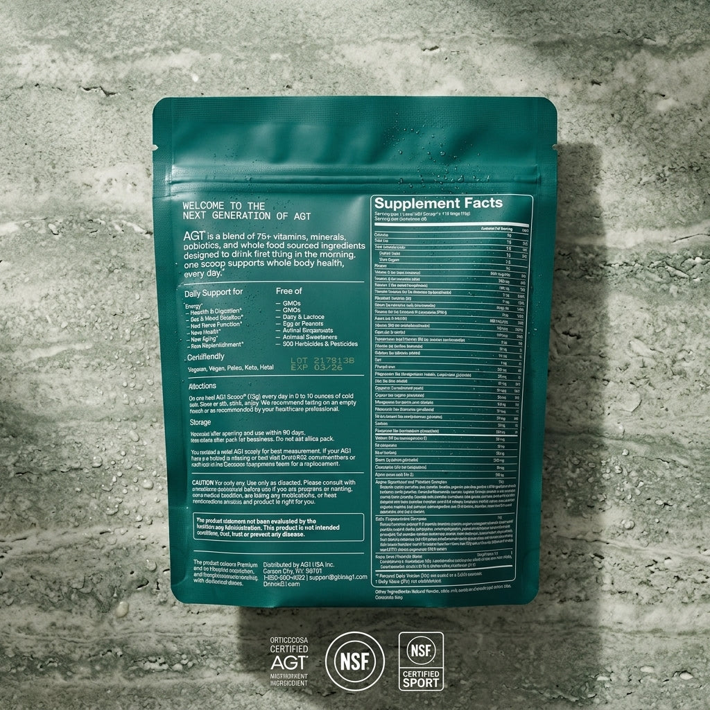 AG1 Daily Foundational Nutrition Whole Food Dietary Supplement