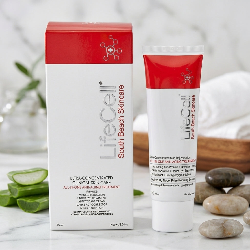 South Beach All-In-One Anti-Aging Treatment, 2.54oz – Firming & Hydrating Care