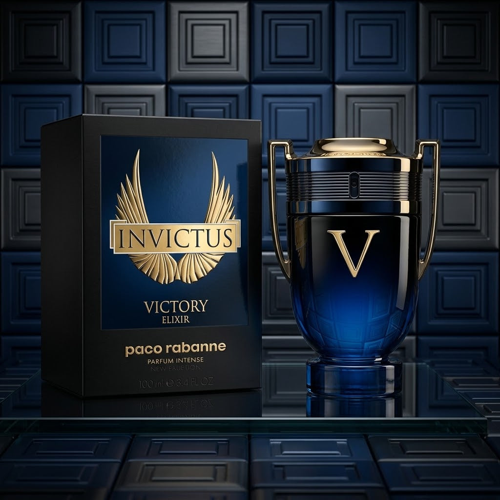 Invictus Victory Elixir by Paco Rabanne 3.4 oz Parfum intense Cologne Men NIB