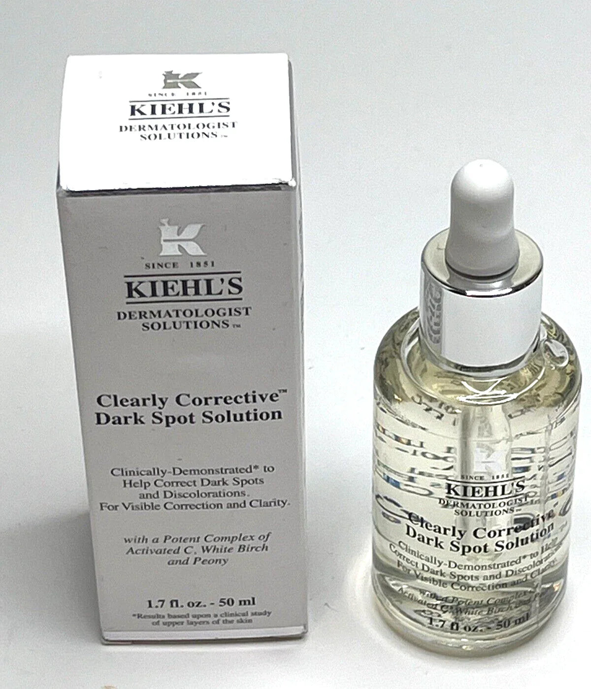Kiehl's Clearly Corrective Dark Spot Solution 1.7 oz/50ml New