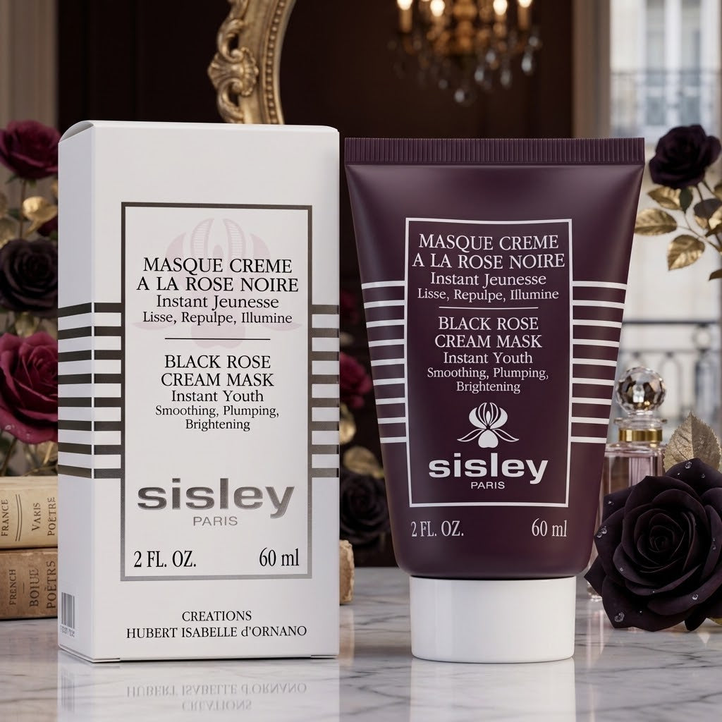 Black Rose Cream Mask by Sisley Paris Instant Youth 2 oz / 60ML Sealed & New