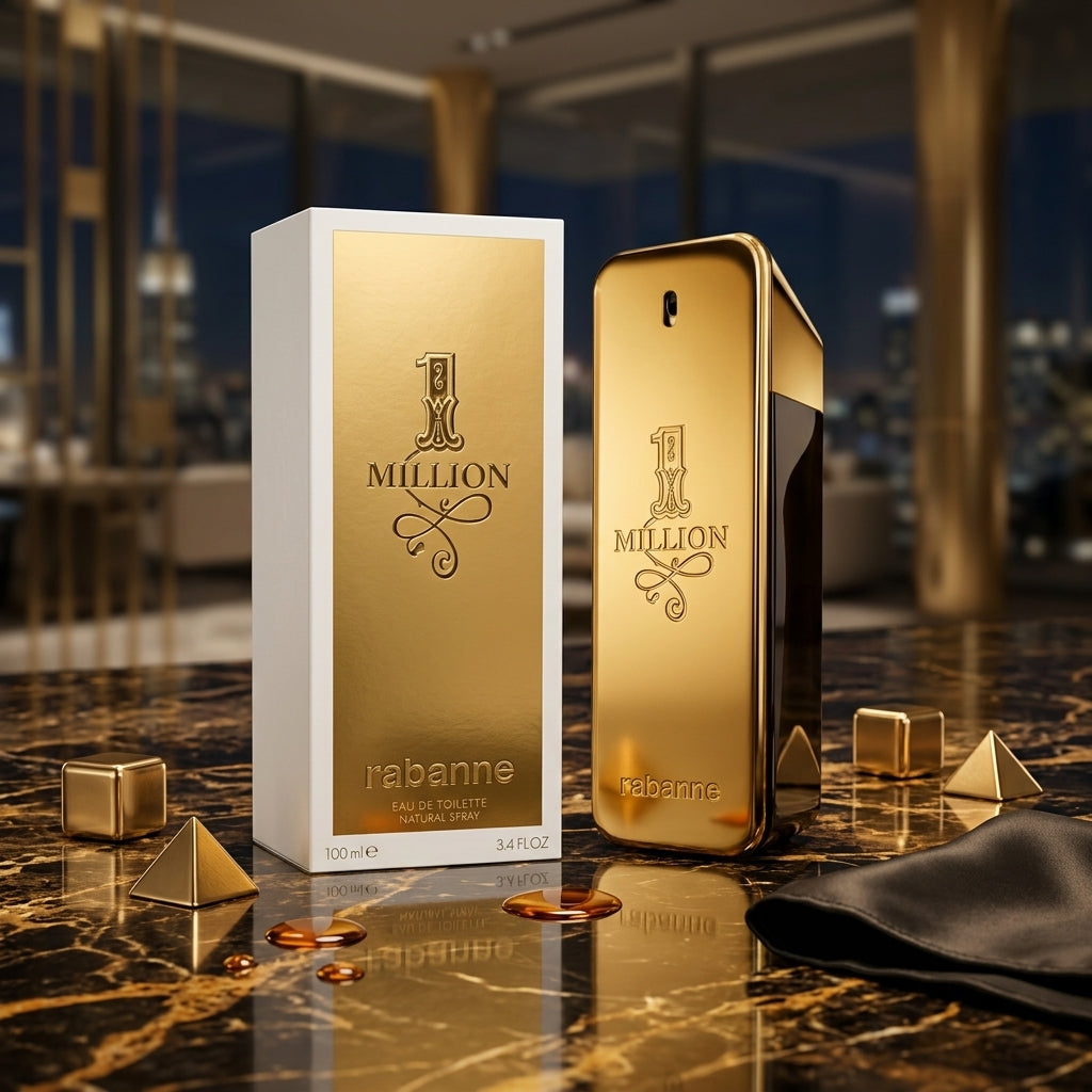 Rabanne 1 Million Eau de Toilette for Men 3.4 oz / 100 mL