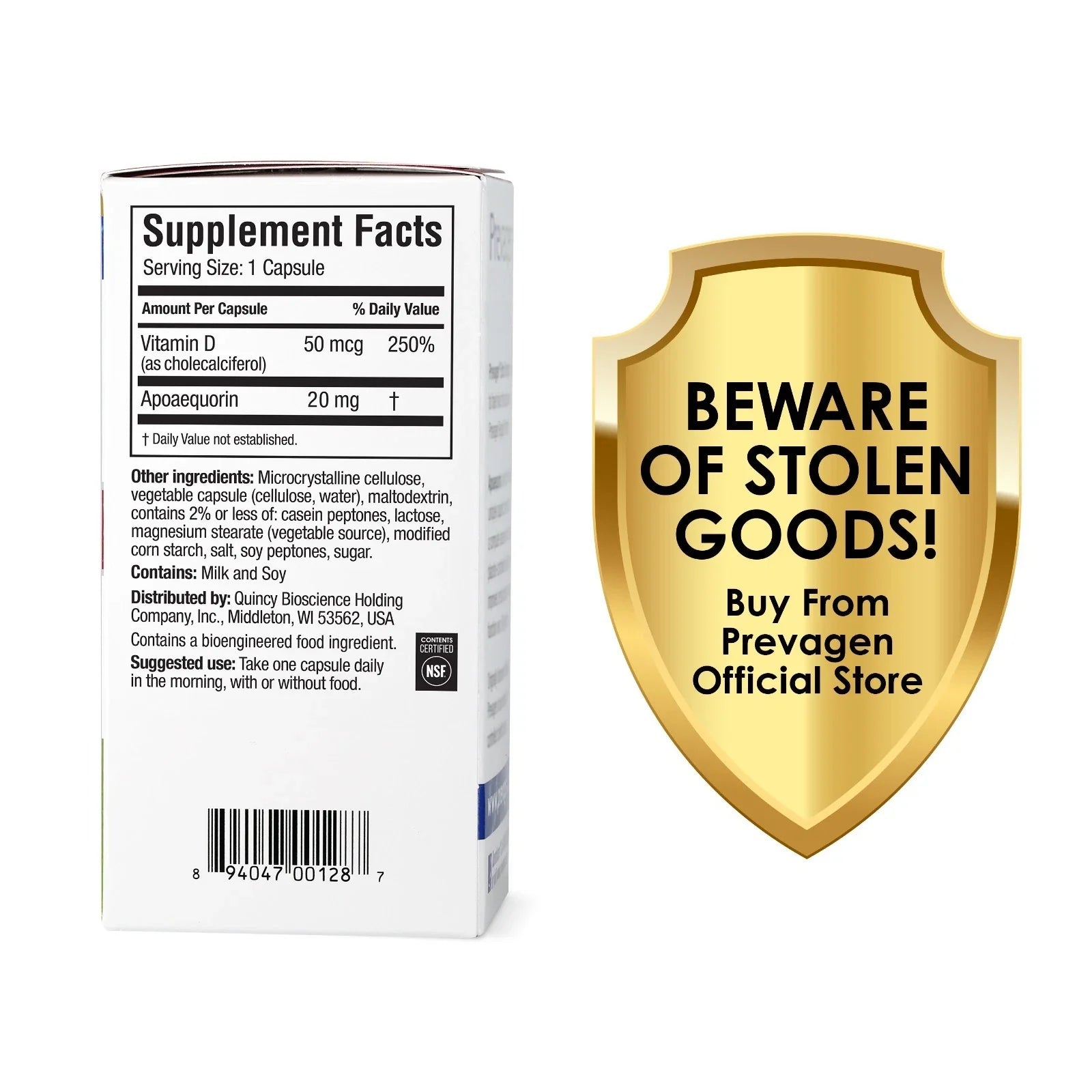 Extra Strength Memory Support Capsules – 20mg Formula, 60 Capsules (2 Pack)