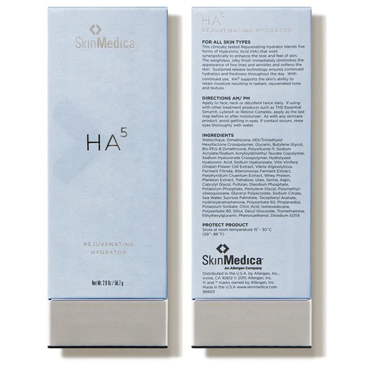 New Sealed SkinMedica HA5 Rejuvenating Hydrator - 2 oz.~