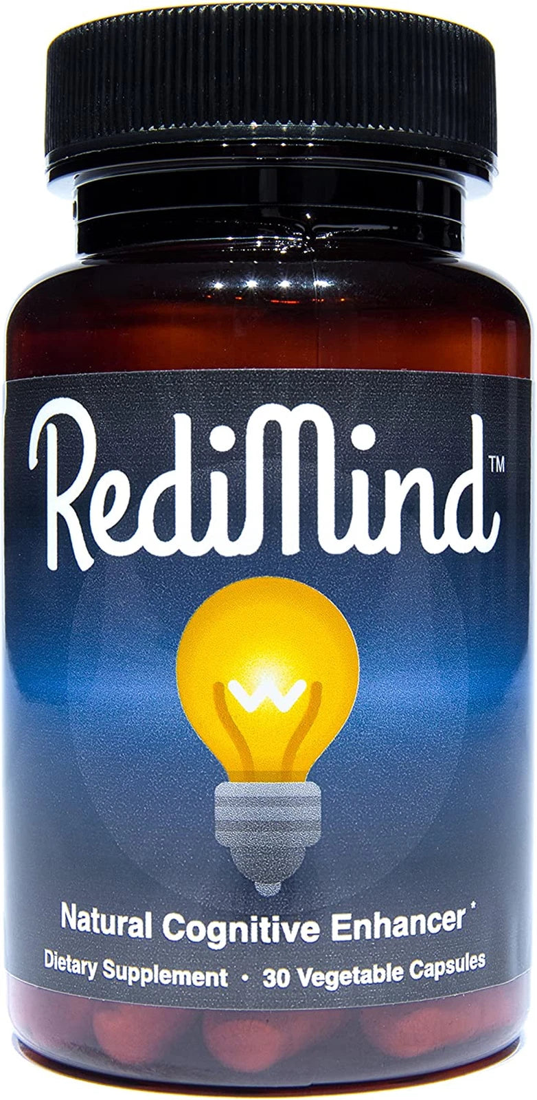 Redimind - Cognitive Supplement Capsule - Non-Gmo, Vegan, Gluten-Free