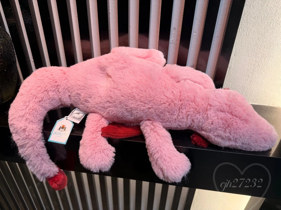 Jellycat Amuseables Huge Heart Dragon Plush Doll – Soft Stuffed Animal Toy for Kids, Cute Birthday Gift, Collectible Plush Companion